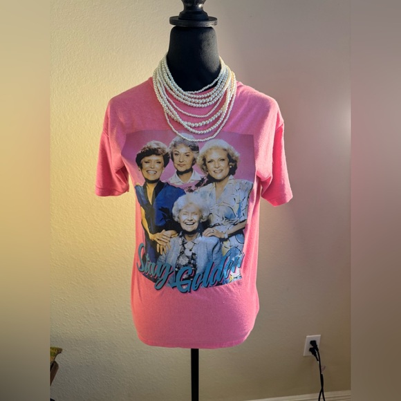 Tops - Pink Golden Girls T-Shirt